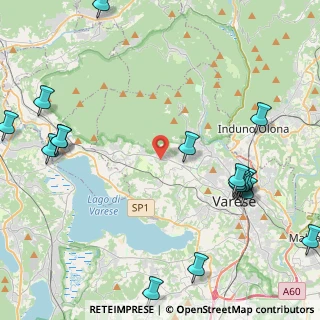 Mappa Via Valtinella, 21020 Casciago VA, Italia (5.82118)