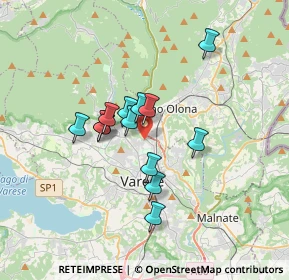 Mappa 21056 Varese VA, Italia (2.59462)