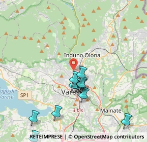 Mappa 21056 Varese VA, Italia (4.56417)