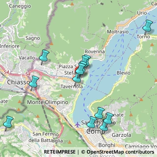 Mappa Via Fausto Baragiola, 22012 Cernobbio CO, Italia (2.11308)