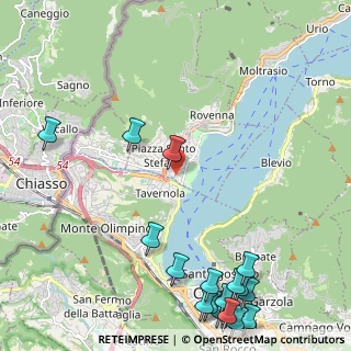 Mappa Via Privata Perlasca, 22012 Cernobbio CO, Italia (3.15529)