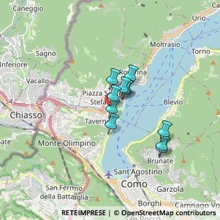 Mappa Via Privata Perlasca, 22012 Cernobbio CO, Italia (1.16091)