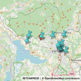 Mappa Via Matteotti, 21020 Casciago VA, Italia (3.79)