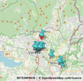 Mappa Via San Giovanni Bosco, 21056 Induno Olona VA, Italia (2.87)