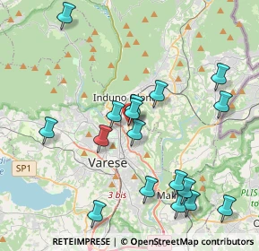 Mappa Via San Giovanni Bosco, 21056 Induno Olona VA, Italia (4.26412)