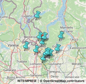 Mappa 22020 Blevio CO, Italia (10.38692)