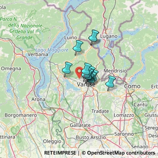Mappa Via Toce, 21100 Varese VA, Italia (7.32833)