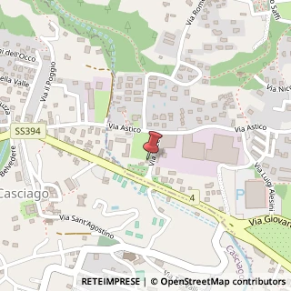 Mappa Via Toce, 12, 21100 Varese, Varese (Lombardia)