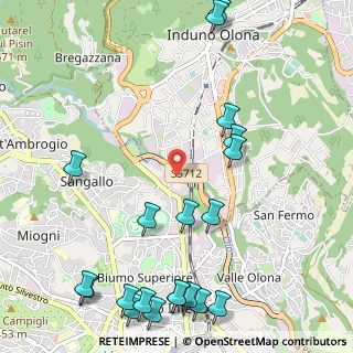 Mappa Via Lorenzo Ghiberti, 21100 Varese VA, Italia (1.4635)