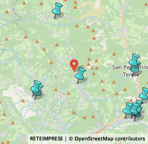 Mappa Via Unizzi, 24012 Val Brembilla BG, Italia (6.15636)