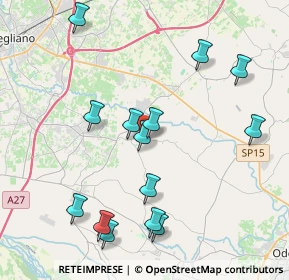 Mappa Via Venzone, 31028 Vazzola TV, Italia (4.27857)