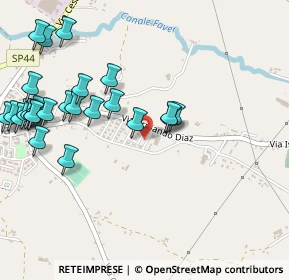 Mappa Via Venzone, 31028 Vazzola TV, Italia (0.612)