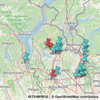 Mappa Via Giacomo Matteotti, 21020 Casciago VA, Italia (17.20133)