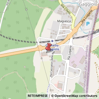 Mappa Via Elvezia, 21050 Cantello, Varese (Lombardia)