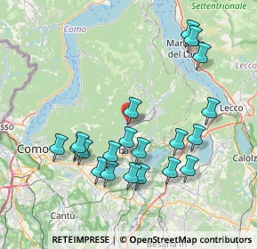 Mappa Via Armando Diaz, 22030 Caslino D'erba CO, Italia (7.807)