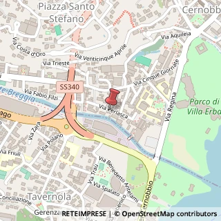 Mappa Via Privata Perlasca, 17, 22012 Merone, Como (Lombardia)
