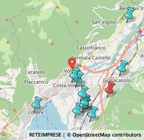 Mappa Via Sabotino, 24062 Costa Volpino BG, Italia (2.30667)