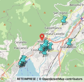 Mappa Via Sabotino, 24062 Costa Volpino BG, Italia (2.01923)