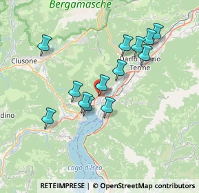 Mappa Via Sabotino, 24062 Costa Volpino BG, Italia (6.50692)