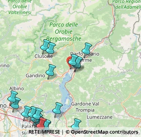 Mappa Via Sabotino, 24062 Costa Volpino BG, Italia (21.881)