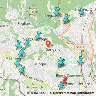 Mappa Viale Padre GianBattista Aguggiari, 21100 Varese VA, Italia (1.37235)