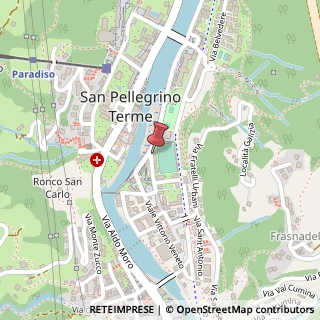 Mappa Piazzale Dante, 3, 24016 San Pellegrino Terme, Bergamo (Lombardia)