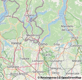 Mappa 22012 Como CO, Italia (14.8045)