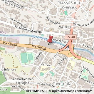 Mappa Via Asiago, 2, 22100 Como, Como (Lombardia)