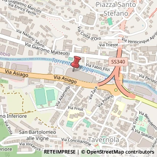 Mappa Via Asiago, 2, 22100 Como, Como (Lombardia)