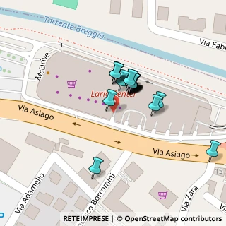 Mappa Bennet Tevernola Lario Centre, 22100 Como CO, Italia (0.00909)