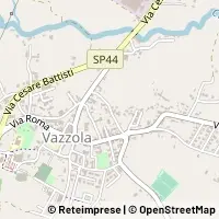 Hartă Vazzola