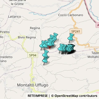 Mappa SP 102, 87010 Montalto Uffugo CS (1.37586)