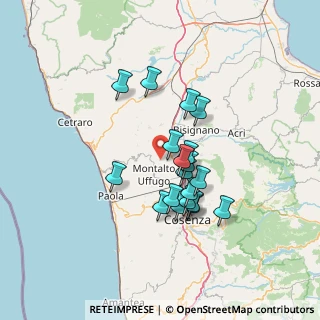 Mappa SP 102, 87010 Montalto Uffugo CS (12.25316)