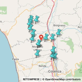 Mappa SP 102, 87010 Montalto Uffugo CS (6.845)