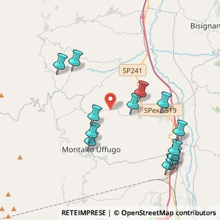 Mappa SP 102, 87010 Montalto Uffugo CS (4.87615)