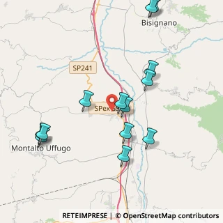 Mappa Via Giacomo Puccini, 87046 Montalto Uffugo CS, Italia (4.68308)
