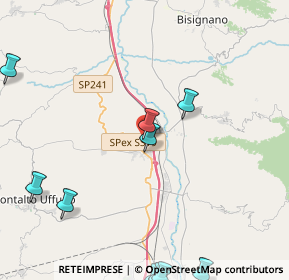 Mappa SP248, 87040 Montalto Uffugo CS, Italia (7.06769)