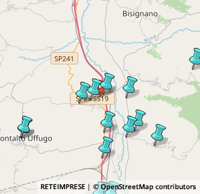 Mappa SP248, 87040 Montalto Uffugo CS, Italia (6.2575)