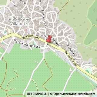Mappa Via giardini 9, 09040 Villaputzu, Cagliari (Sardegna)