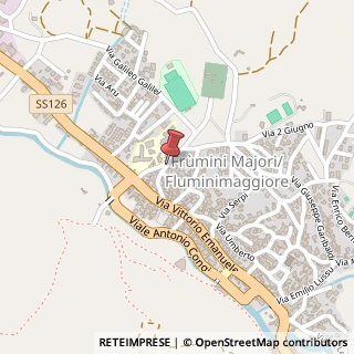 Mappa Via di Valle Muricana, 421, 09010 Fluminimaggiore, Carbonia-Iglesias (Sardegna)