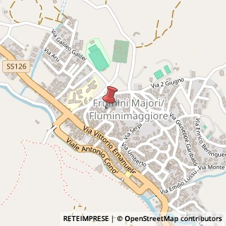 Mappa Via Antas, 40, 09010 Guspini, Medio Campidano (Sardegna)