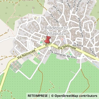 Mappa Via Nazionale, 26, 09040 Villaputzu CA, Italia, 09040 Villaputzu, Cagliari (Sardegna)