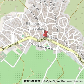 Mappa Via Nazionale, 78, 09040 Villaputzu, Cagliari (Sardegna)