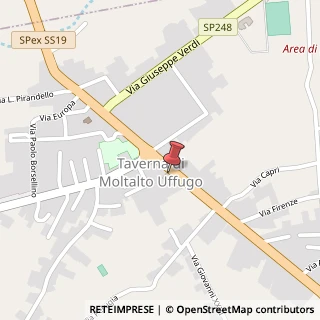 Mappa Corso Italia, 243, 87046 Montalto Uffugo, Cosenza (Calabria)