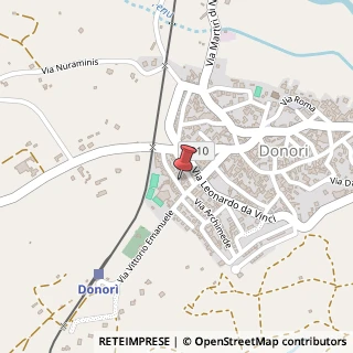 Mappa Via San Francesco, 6, 09040 Donori, Medio Campidano (Sardegna)