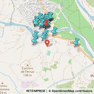 Mappa Via Monte Narba, 09040 San Vito CA, Italia (0.51786)