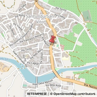 Mappa Via Nazionale,  87, 09040 San Vito, Cagliari (Sardegna)