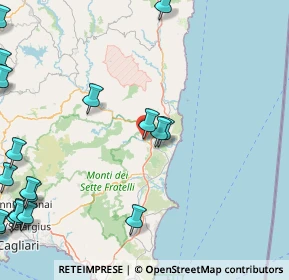 Mappa Via Milano, 09040 San Vito CA, Italia (29.845)