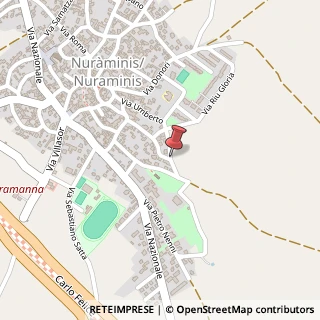Mappa Via loi 10, 09024 Nuraminis, Cagliari (Sardegna)