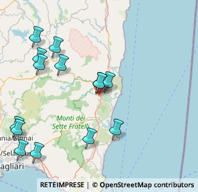 Mappa Via Giuseppe Mercalli, 09040 San Vito CA, Italia (20.32643)